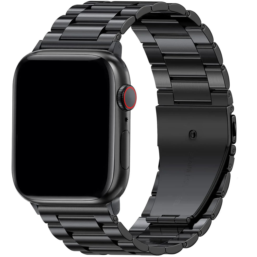 【海外直送品】Apple Watch用ステンレススチールストラップ, シリーズ7, 6, 5, se, 8, ultra, 49mm, 45mm, 41mm, 40mm, 44mm