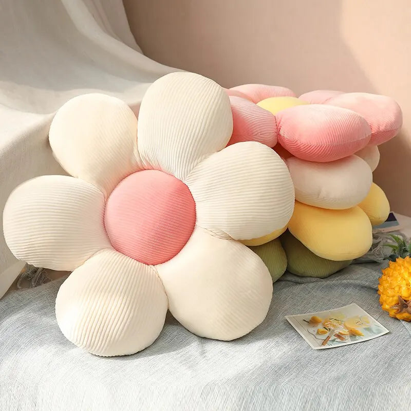 【海外直送品】フラワークッション,35cm,花,ぬいぐるみ,枕,クッション