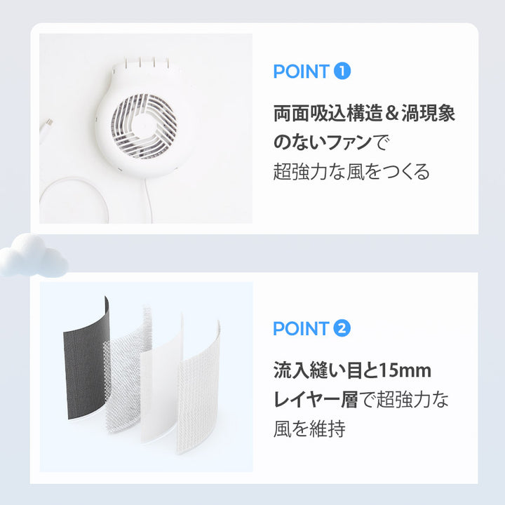 【新商品発売記念！期間限定価格】ファン付きベビーカーシート エアモン2 | CREAMHAUS（クリームハウス）