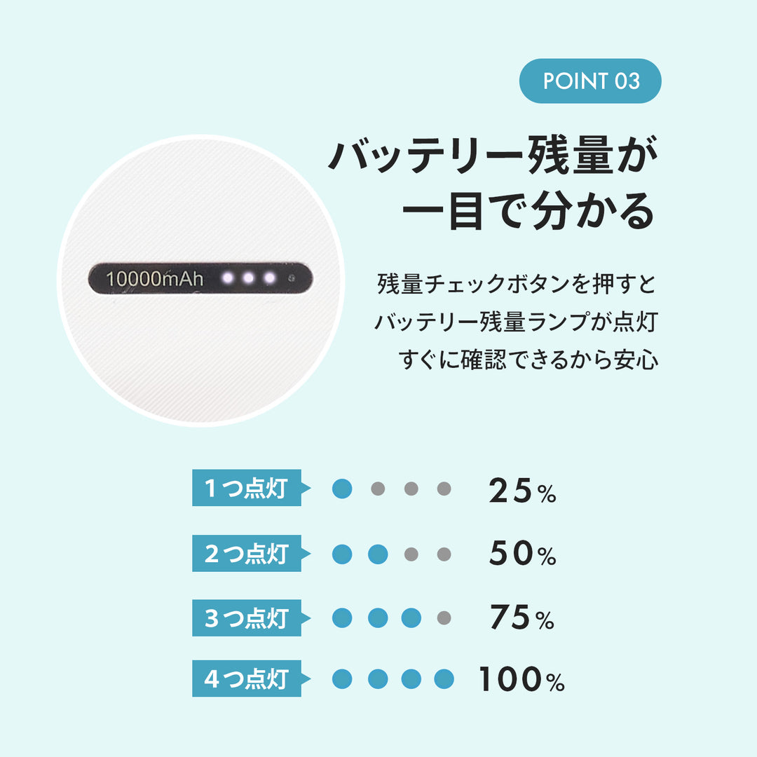 DoriDoriクールシート推奨 モバイルバッテリー | DoriDori（ドリドリ）