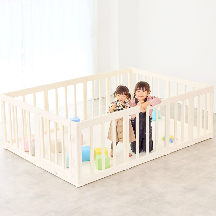 ＼レビュープレゼント中／ ベビーサークル ドア付き 140×200cm 130×160cm