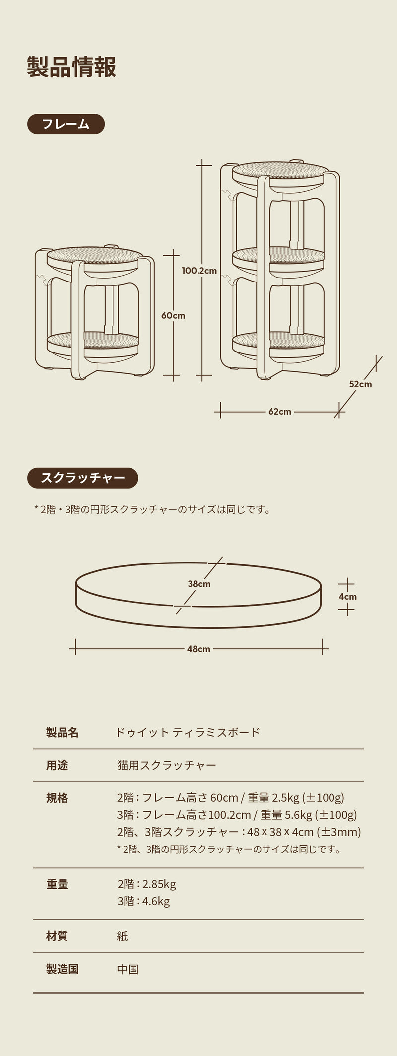 duit ドゥイット ティラミスボード