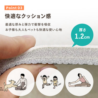 カットできるロールマット Family Roll Mat 110x220cm | ECOFOAM（エコフォーム）