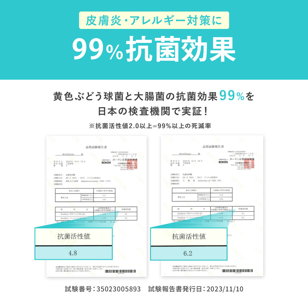 【一部予約】＼大型サイズ、新登場！／カットできる ドリドリロールマット 110×300×1.5cm 110×500×1.5cm | DoriDori（ドリドリ）