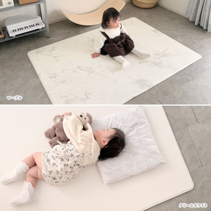 マシュマロマット ベビー用滑り止めマット 140x100 140x200 140x240cm hwn11 | DoriDori（ドリドリ）