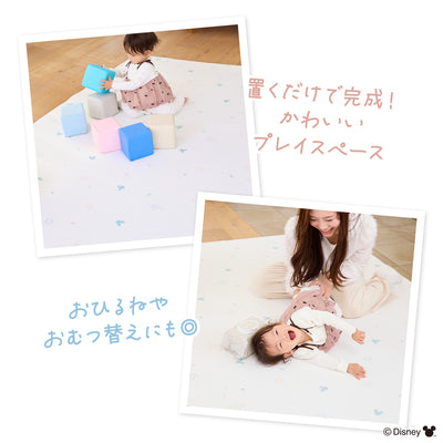 ＼レビュープレゼント中／ ミッキーマウス 防水 ベビープレイマット 140x200cm | EDISONmama（エジソンママ）