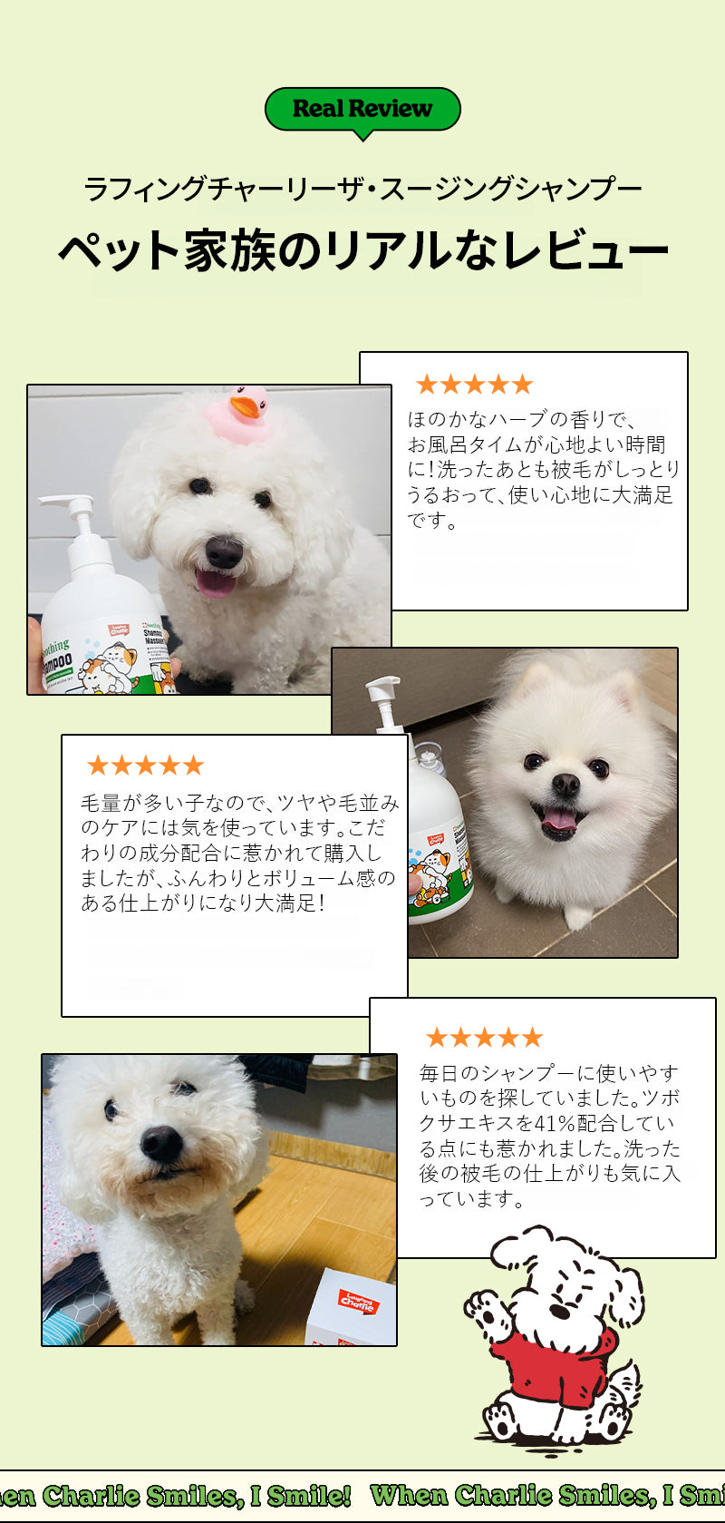 Laughing Charlie ラフィング・チャーリー スージングシャンプー 476ml 1個