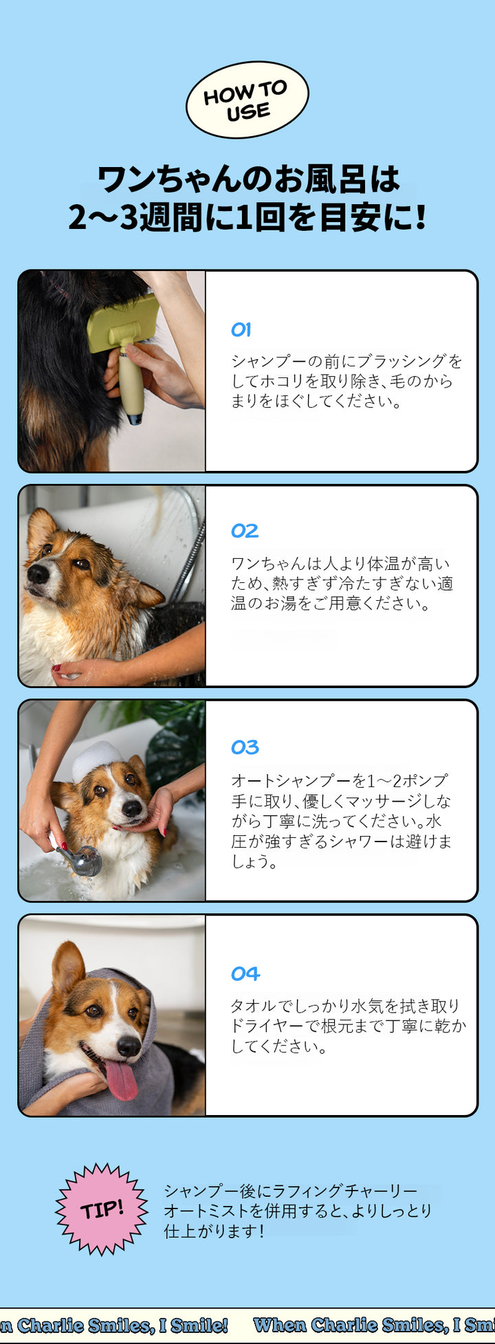 Laughing Charlie ラフィング・チャーリー オーツシャンプー 476ml