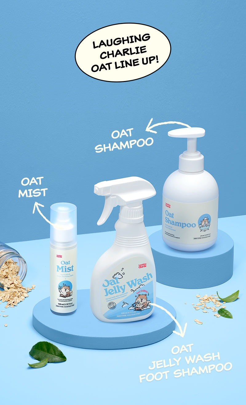 Laughing Charlie ラフィング・チャーリー オーツ ジェルウォッシュ フットシャンプー 270ml