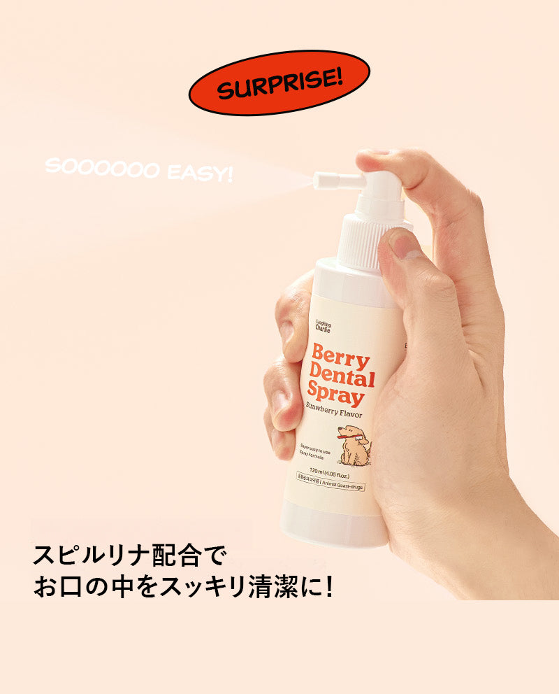 Laughing Charlie ラフィング・チャーリー ベリーデンタルスプレー 1個 120ml