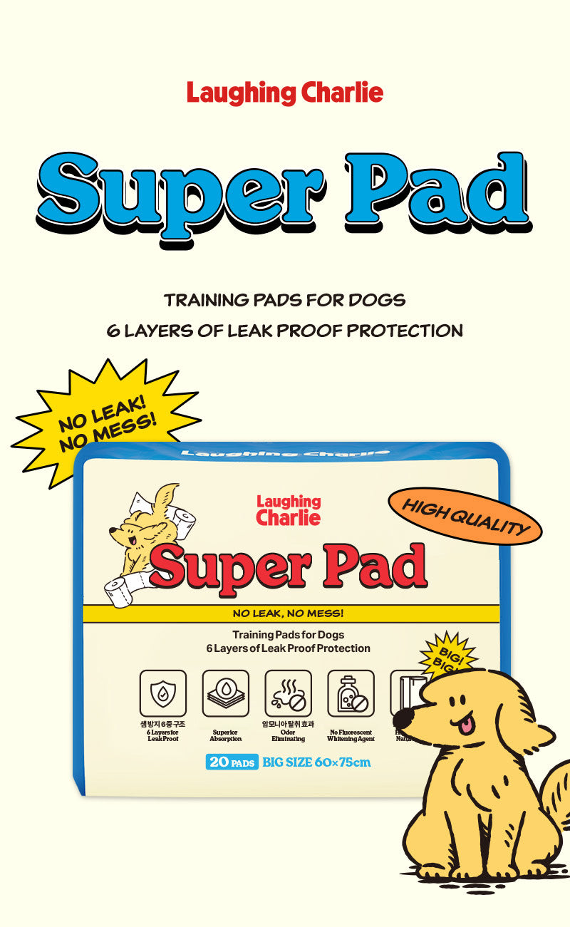 Laughing Charlie ラフィング・チャーリー スーパーペットシーツ 20枚入