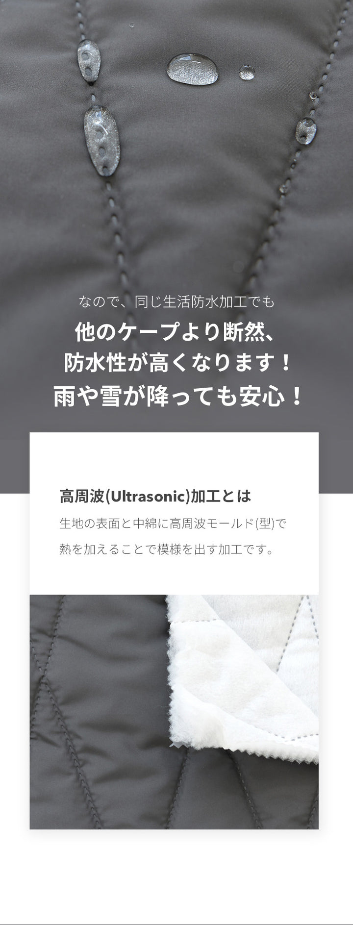 防寒ケープ 5WAYプレミアム防寒ベビーケープ | SMORbi（スモルビ）