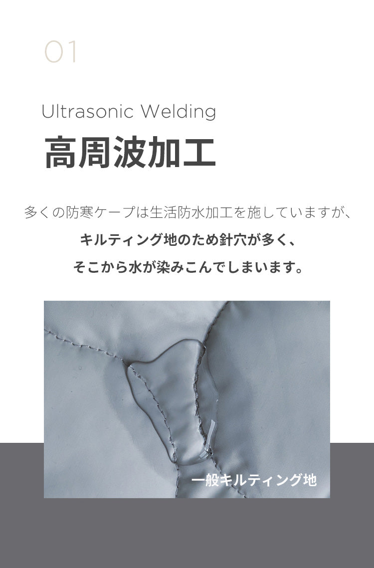防寒ケープ 4WAYコンフォート防寒ケープ | SMORbi（スモルビ）