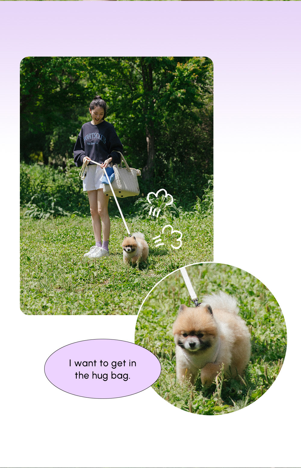 POGLE ポグル ハグバッグ