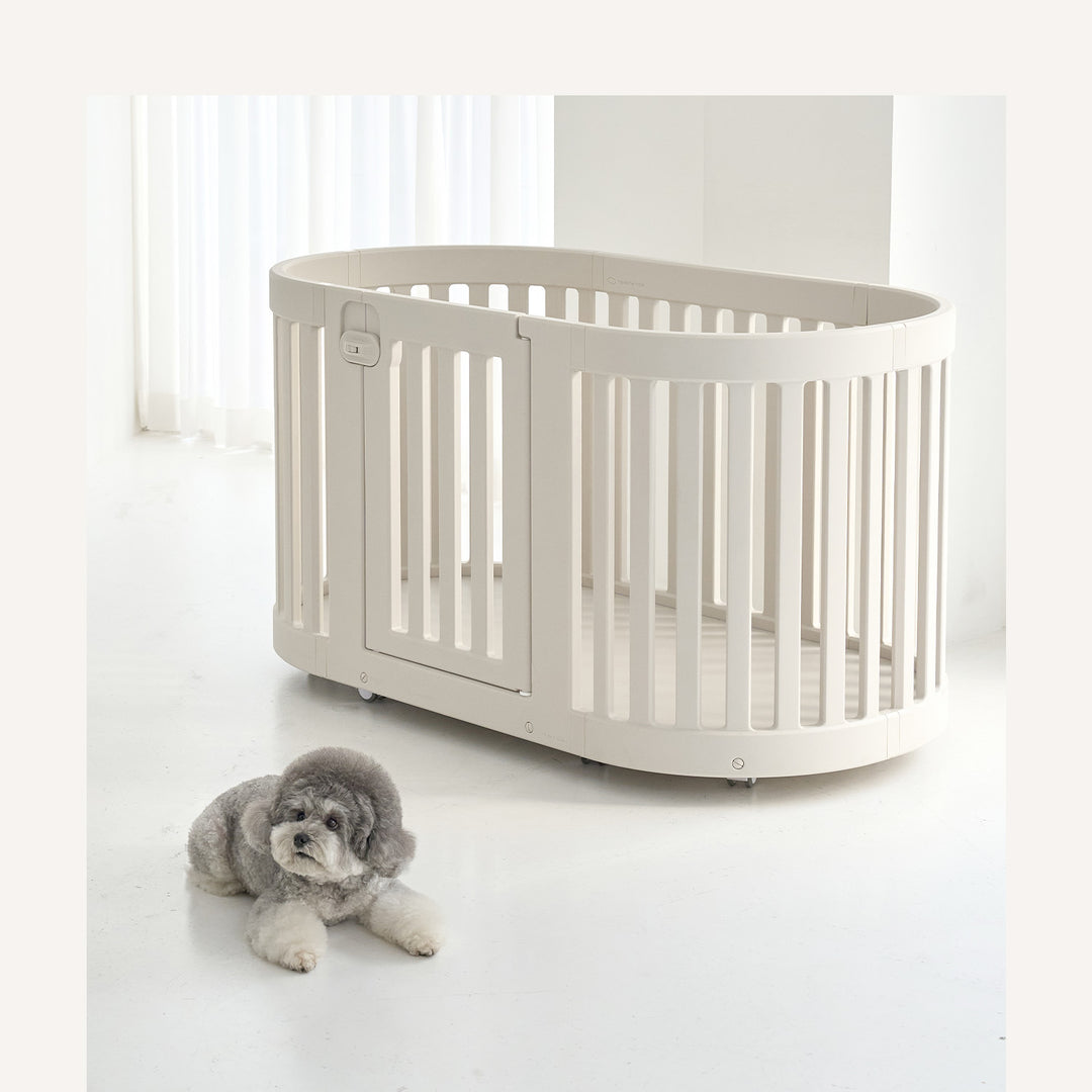 ヒュッゲラウンドペットルーム【可動式】 MOBILE HYGGE ROUND PET ROOM | Takemehom（テイクミーホーム）