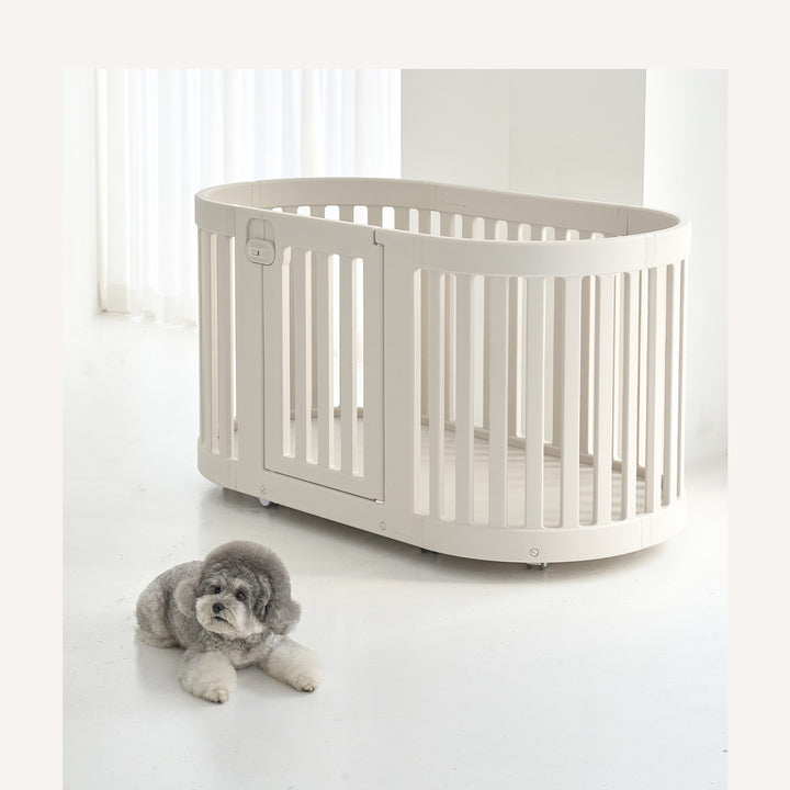 ヒュッゲラウンドペットルーム【可動式】 MOBILE HYGGE ROUND PET ROOM | Takemehom（テイクミーホーム）