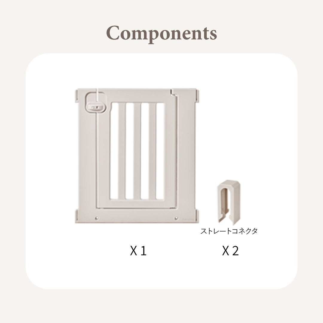 拡張できるペットルーム【追加用ドア1枚】 EXPANDABLE PETROOM DOOR PANEL | Takemehom（テイクミーホーム）