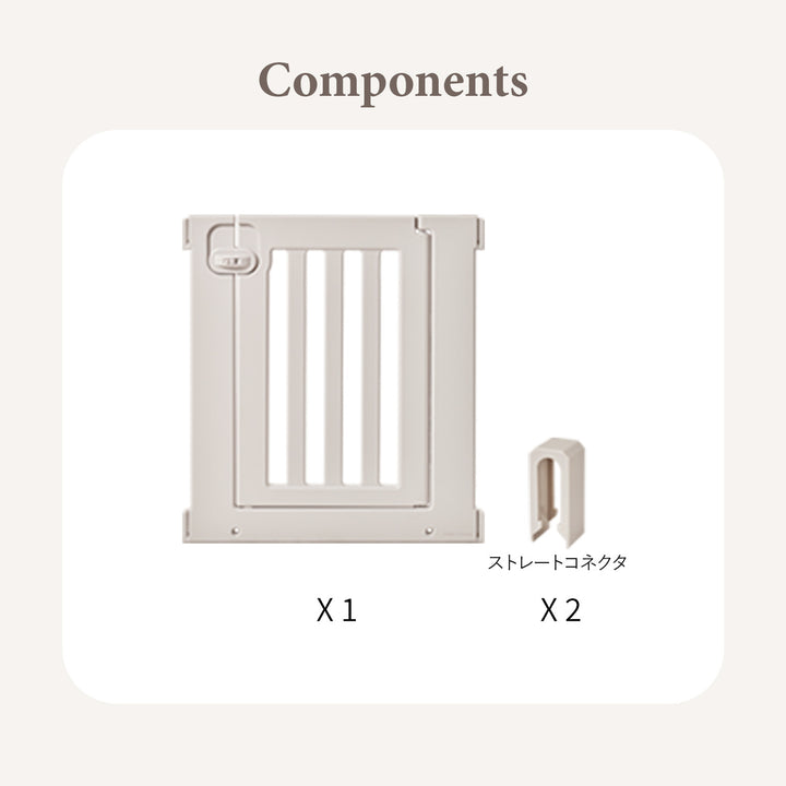 拡張できるペットルーム【追加用ドア1枚】 EXPANDABLE PETROOM DOOR PANEL | Takemehom（テイクミーホーム）