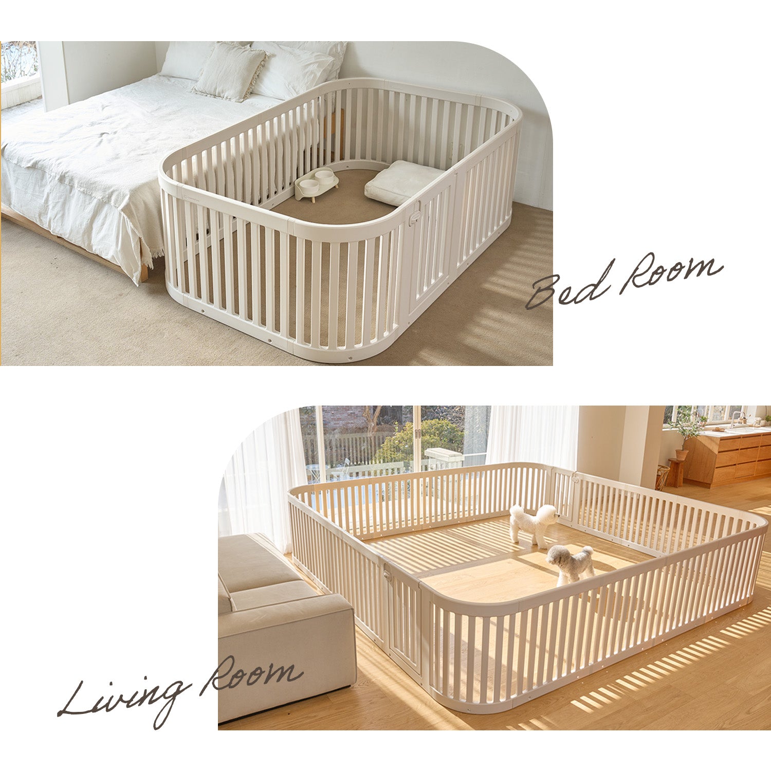 DoriDori ペットサークル EXPANDABLE PETROOM カスタマイズセット新登場！／拡張できるペットルーム【選べる