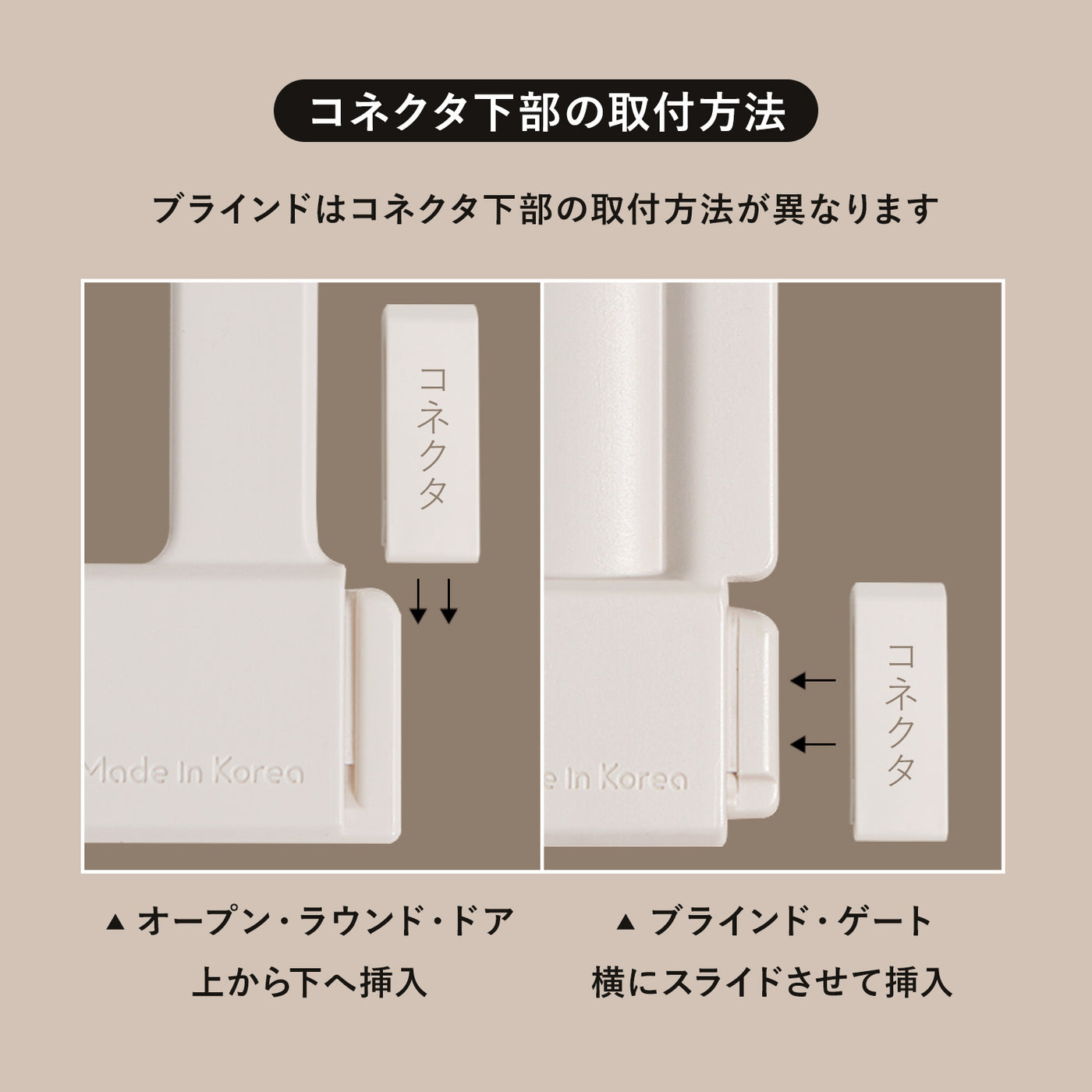 拡張できるペットルーム【ストレートコネクタ2個】 EXPANDABLE PETROOM STRAIGHT CONNECTOR 2P | Takemehom（テイクミーホーム）