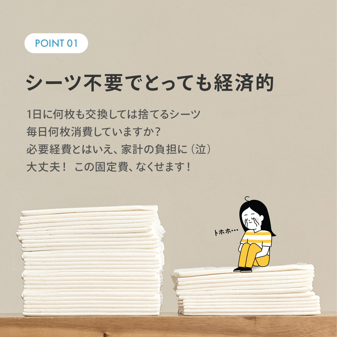 ペット用トイレトレー【ゆったりLサイズ】DANG DANG DOG POTTY TRAY | Takemehom（テイクミーホーム）