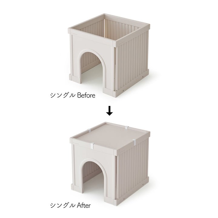 ＼レビュープレゼント中／ ペットルーム専用ルーフ【シングル】【ダブル】 PETROOM ROOF SINGLE | Takemehom（テイクミーホーム）