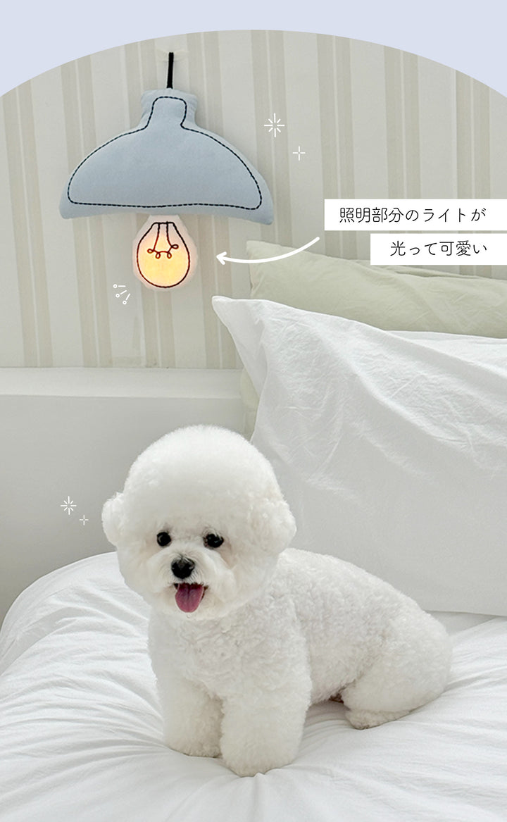 ファブリックライトクッション LIGHT FABRIC CUSHION | Takemehom（テイクミーホーム）