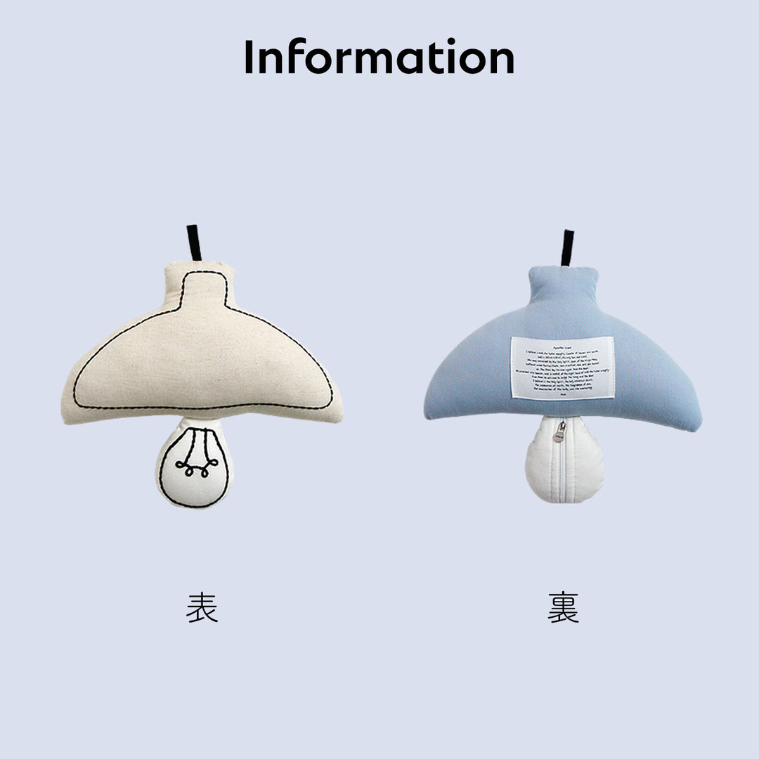 ファブリックライトクッション LIGHT FABRIC CUSHION | Takemehom（テイクミーホーム）