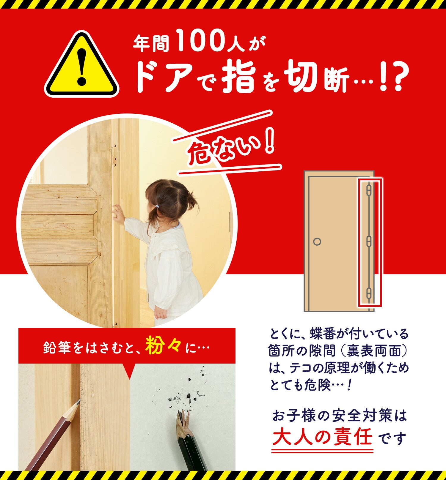 やどかり様ページ 1枚 > 指はさみぼうし 蝶番裏側・トンガリ帽子型取り付け型 指挟み