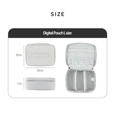 コード収納ポーチ Digital Pouch L | BAGS IN BAG（バッグインバッグ）