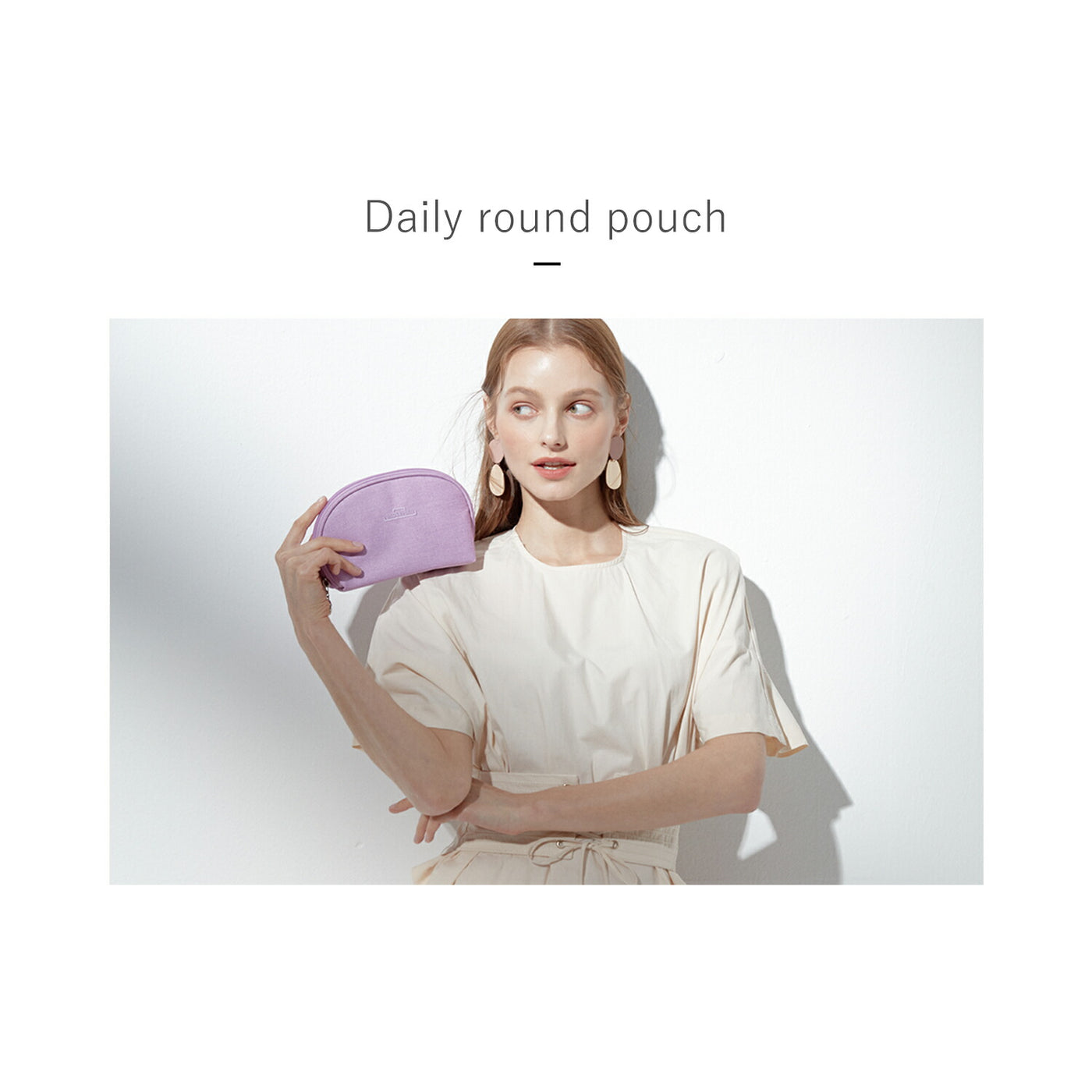 メガネも入るポーチ Daily Round Pouch | BAGS IN BAG（バッグインバッグ）