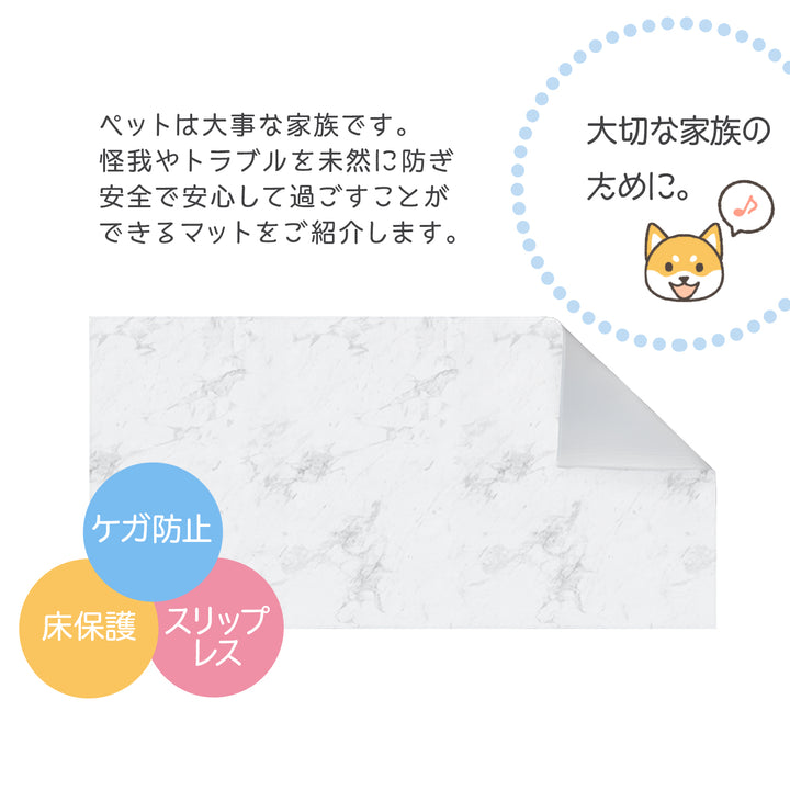 【完売御礼】【選べる4サイズ】防水 抗菌ペット マット Dogzari Flat | ecofoam（エコフォーム）