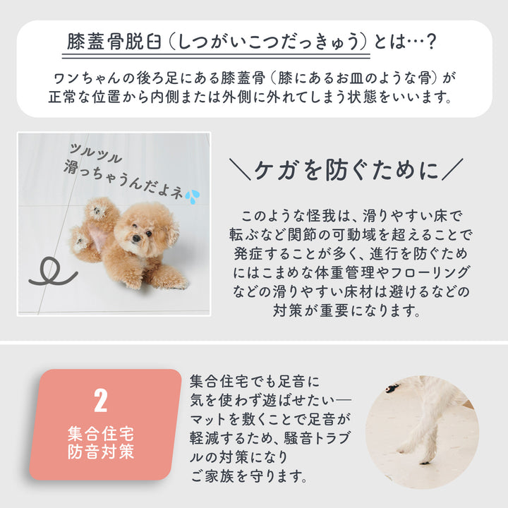 【完売御礼】110×220 防水 抗菌 ペットマット カットできるロールマットタイプ Dogzari Rollmat | ecofoam（エコフォーム）