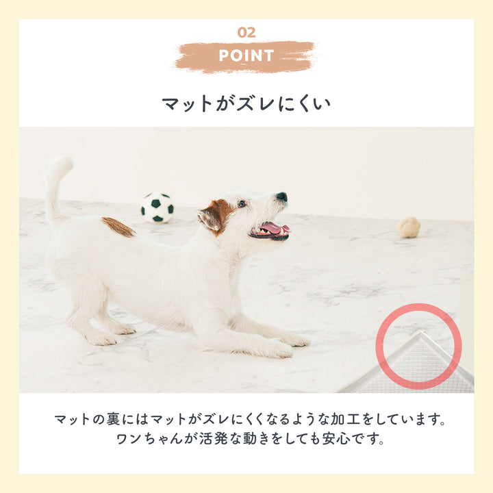 【完売御礼】110×220 防水 抗菌 ペットマット カットできるロールマットタイプ Dogzari Rollmat | ecofoam（エコフォーム）