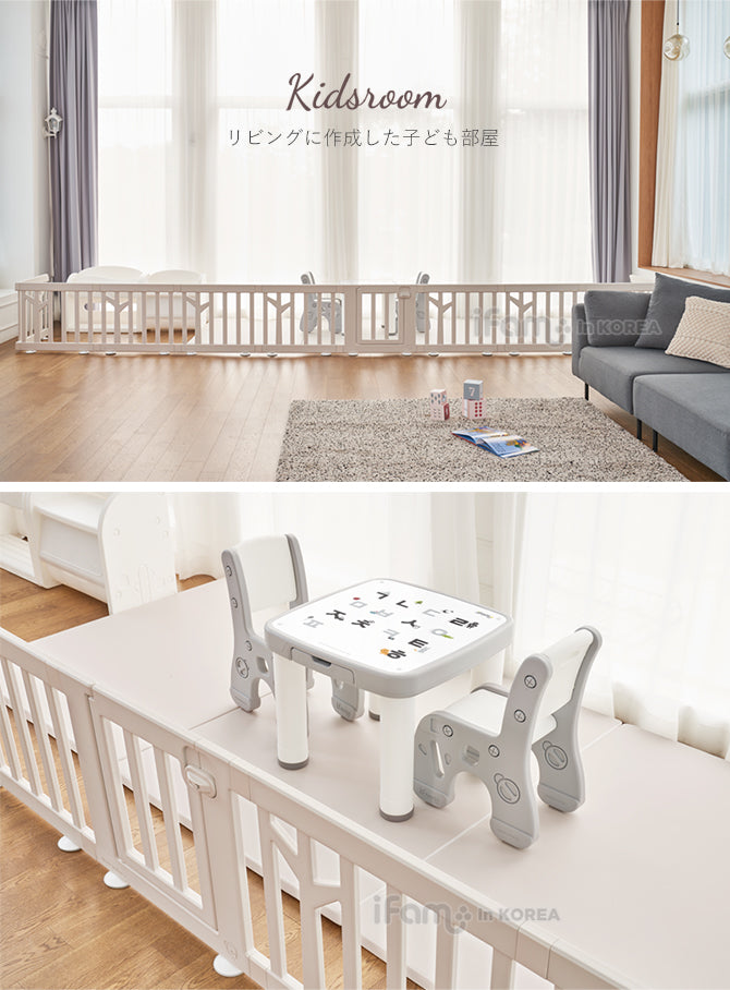 ベビーサークル バーチ 同色パネル1枚＋ドア1枚セット | iFam（アイファム）