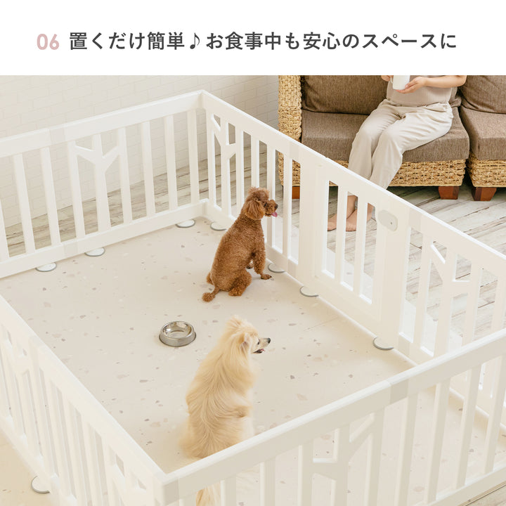 ペットサークル バーチ ドア付き 10枚セット | iFam（アイファム）