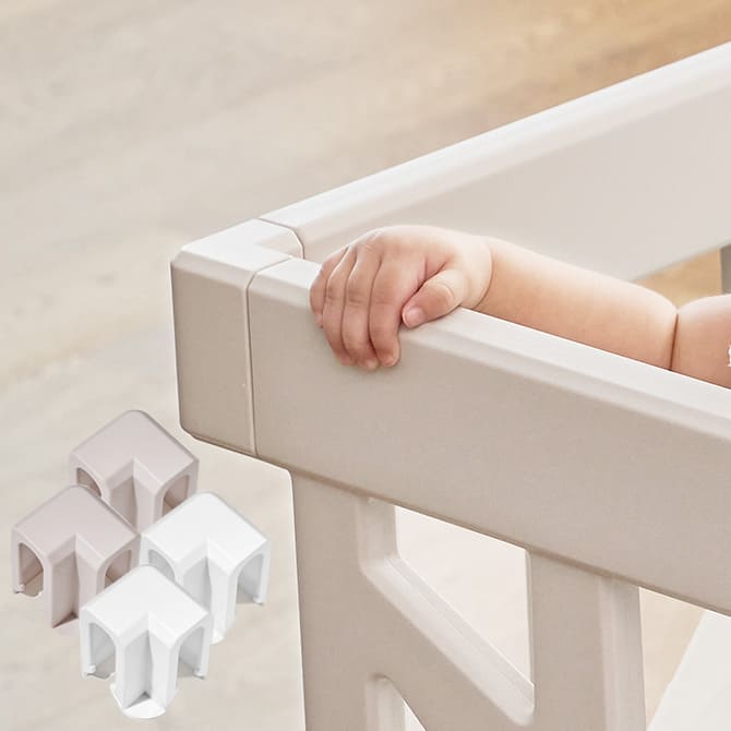 ベビーサークルバーチ専用 コーナーホルダー 同色4個セット | iFam（アイファム）