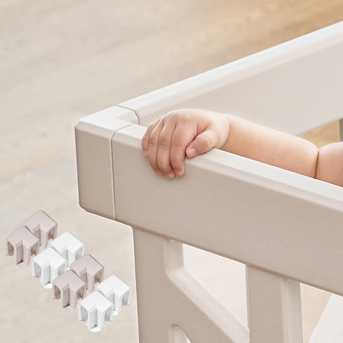 ベビーサークルバーチ専用 コーナーホルダー 同色8個セット | iFam（アイファム）