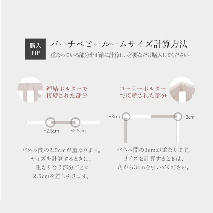 ベビーサークル バーチ ドア付き12枚セット 211.5×211.5cm | iFam（アイファム）