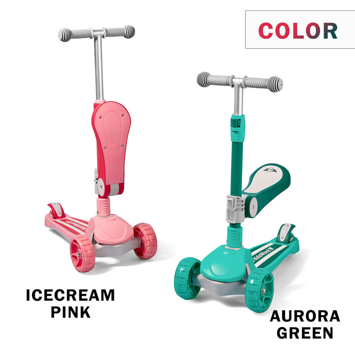 光るキックボード 2WAYタイプ | iFam KidsWheel（アイファム キッズホイール）