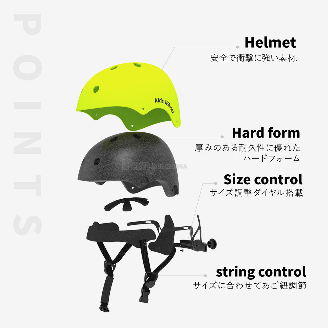 キッズ ヘルメット SAFETY KIDS HELMET | iFam KidsWheel（アイファム キッズホイール）