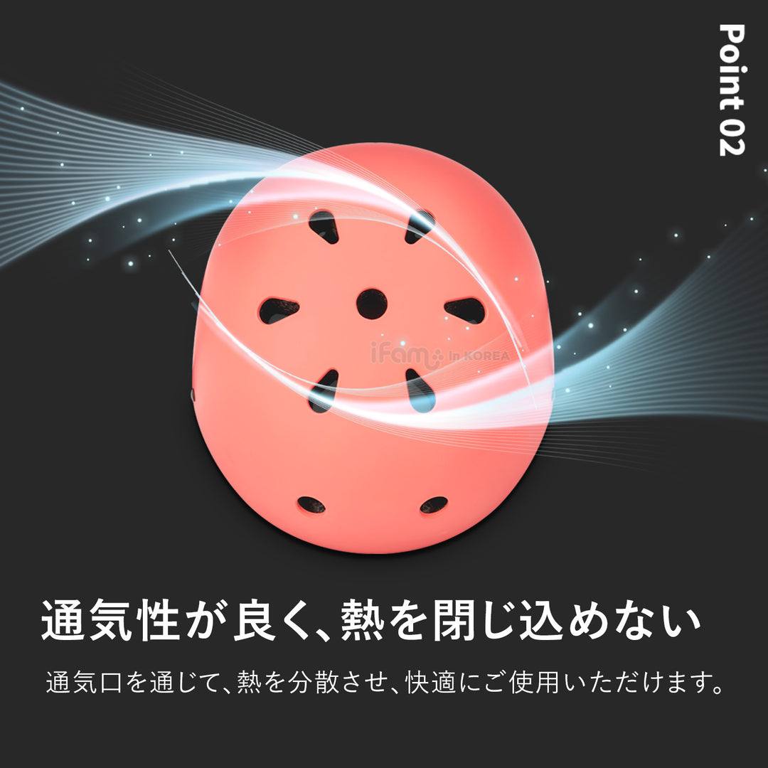 キッズ ヘルメット SAFETY KIDS HELMET | iFam KidsWheel（アイファム キッズホイール）