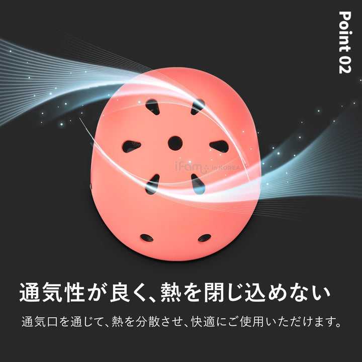 キッズ ヘルメット SAFETY KIDS HELMET | iFam KidsWheel（アイファム キッズホイール）