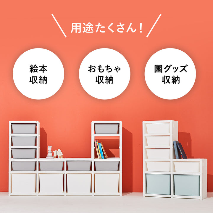 お片付けシェルフ3段ダブル MIPICK MODULE ORGANIZER 3-LEVEL | iFam（アイファム）