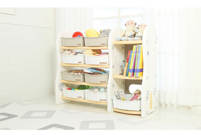 収納棚+本棚 コンビネーションシェルフ Dタイプ | iFam