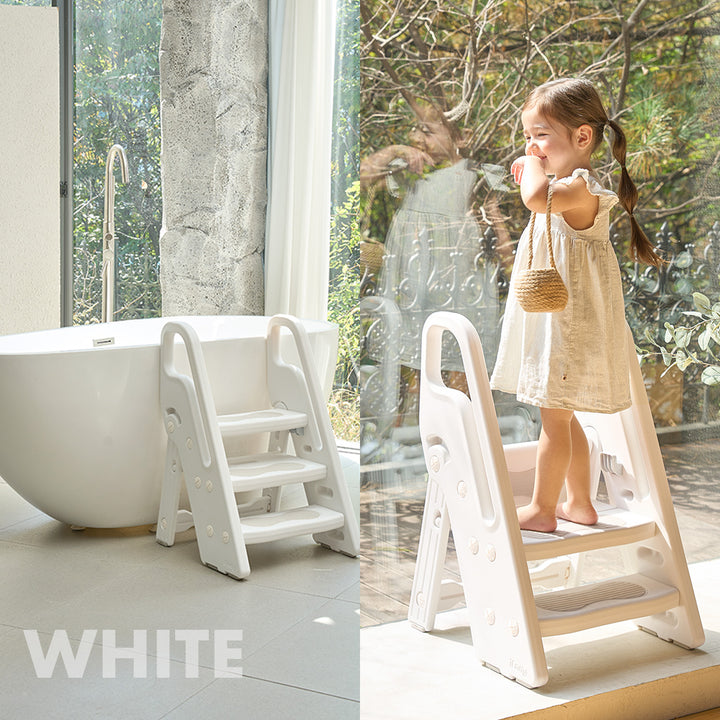 折りたたみ式3段ハンドル踏み台 | iFam（アイファム）