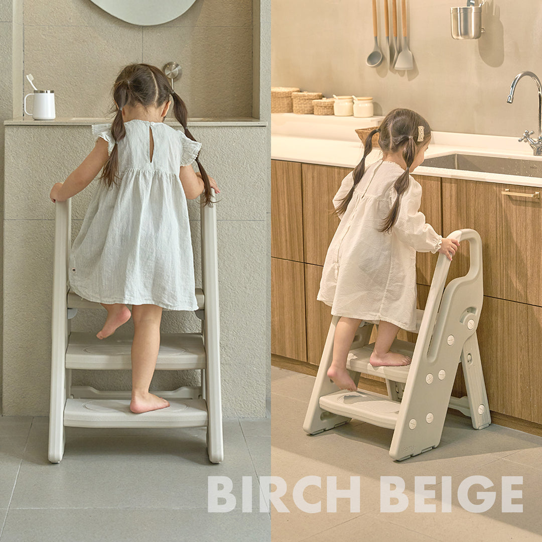 折りたたみ式3段ハンドル踏み台 | iFam（アイファム）