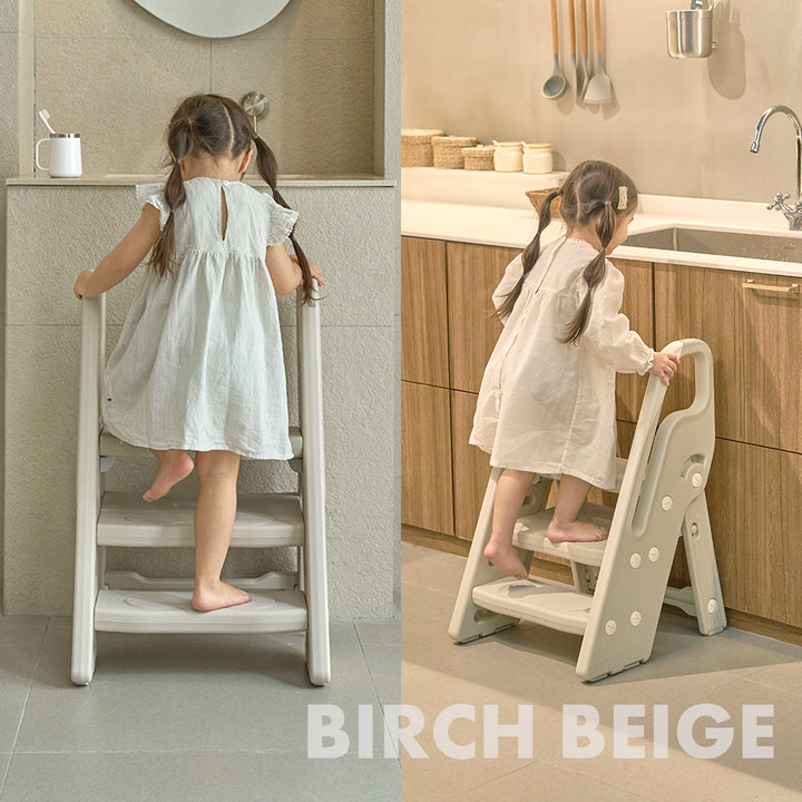 折りたたみ式3段ハンドル踏み台 | iFam（アイファム）