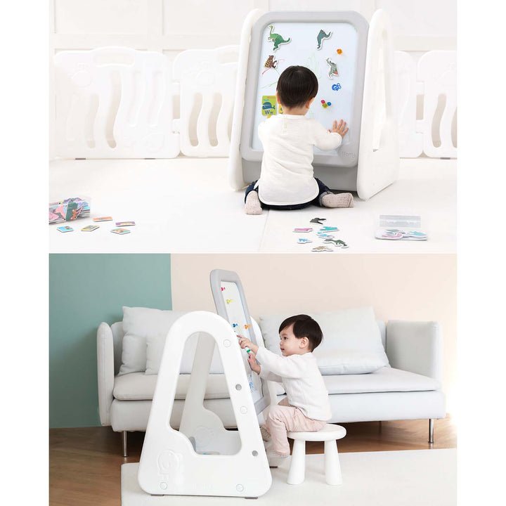 お絵かきボード マグネット【本体＋ボード】セット　 Easy Doing ホワイトボードイーゼル | iFam（アイファム）